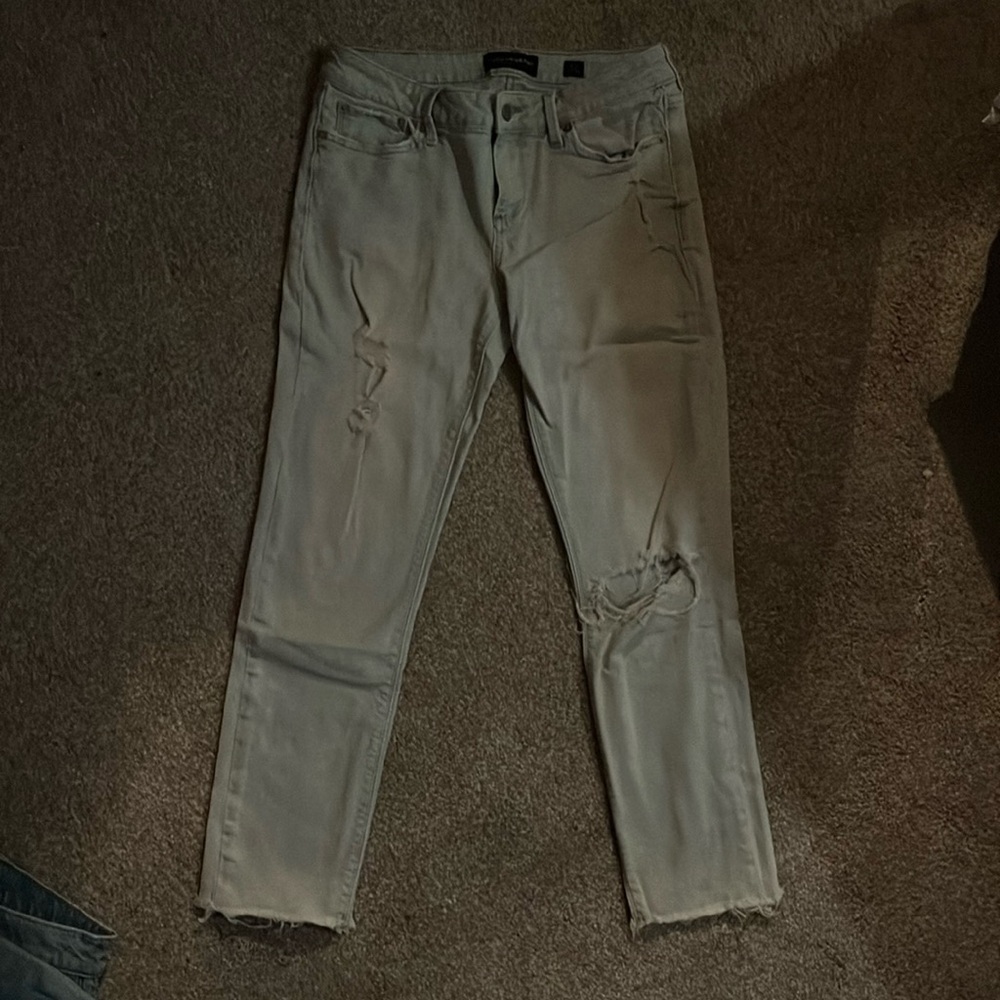 Light Blue Distressed Denim, Lucky Jeans